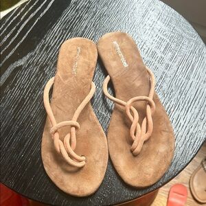 Jeffrey Campbell Tan Minimalist Sandals